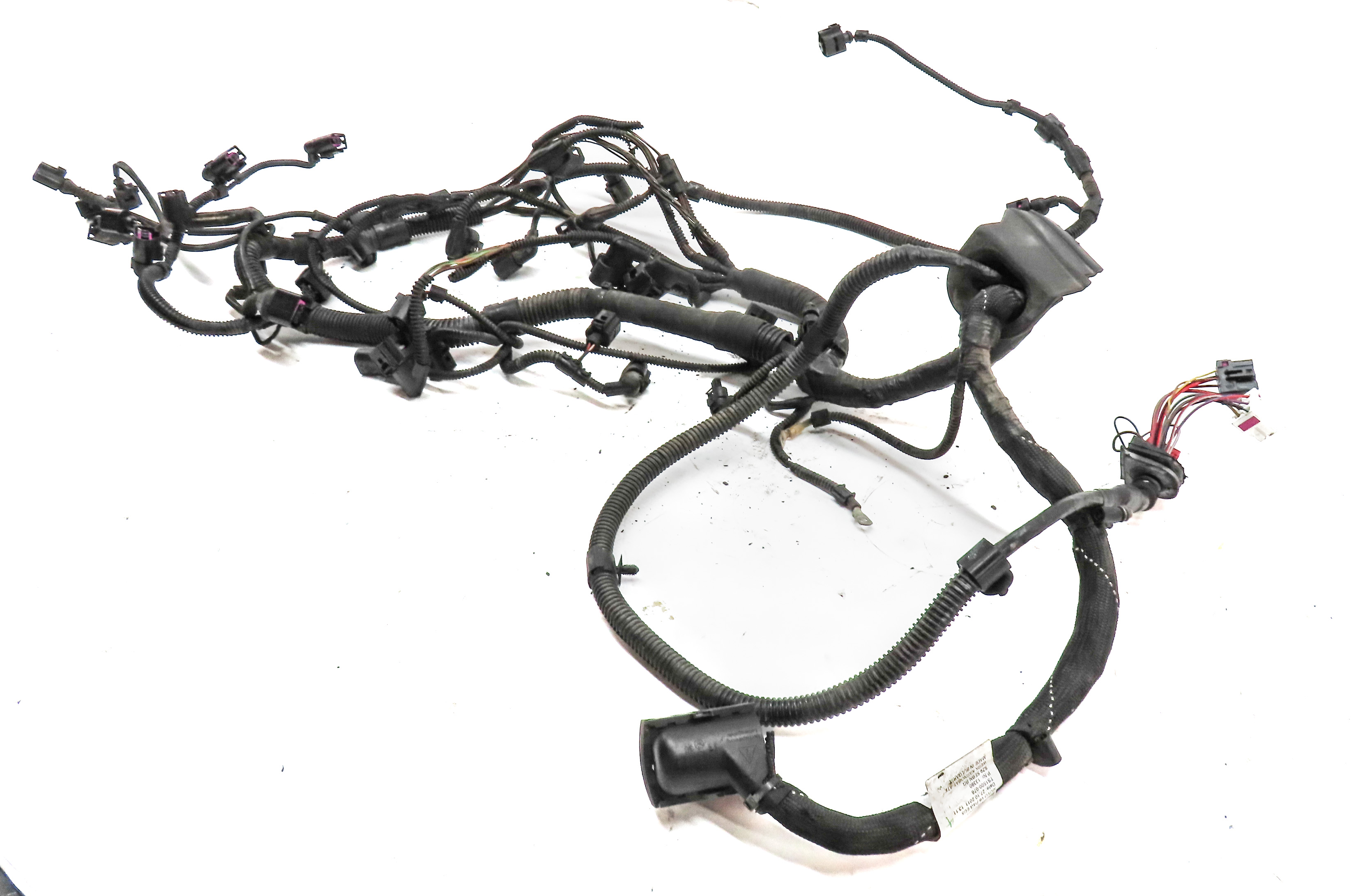 2012 PORSCHE CAYENNE (958) 3.6L NON-TURBO ENGINE WIRE WIRING HARNESS LOOM — exact item pictured